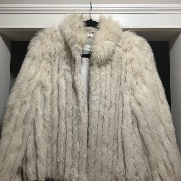 HP❤️Vintage blue fox coat - Picture 2 of 11